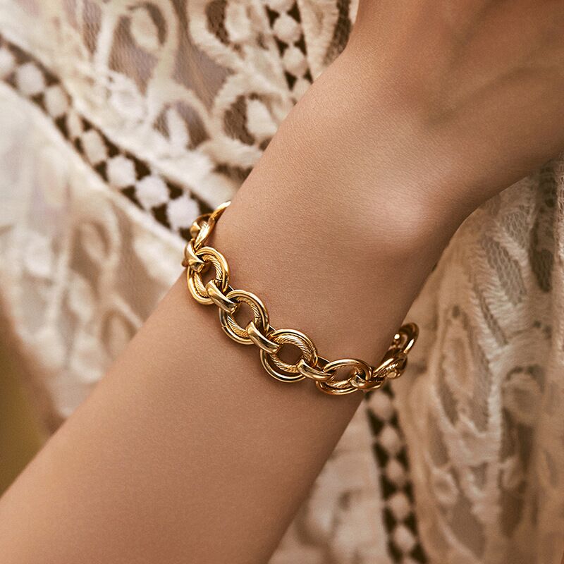 14k gold vintage bracelet