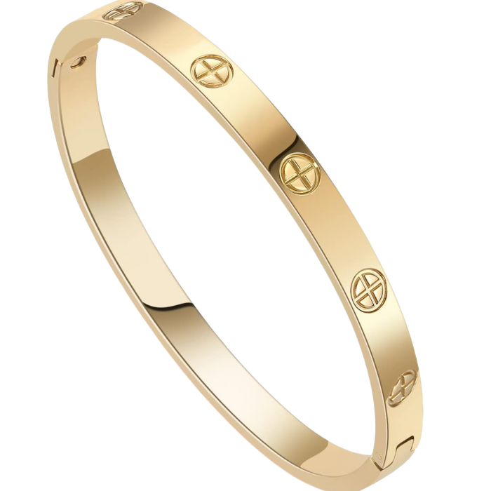 14K Gold  Love Friendship Bracelet