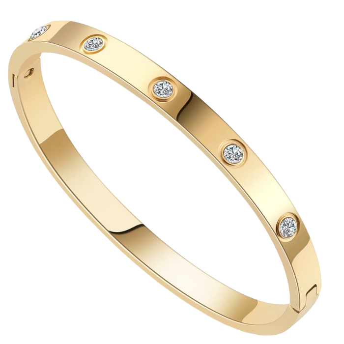 14K Gold  Love Friendship Bracelet