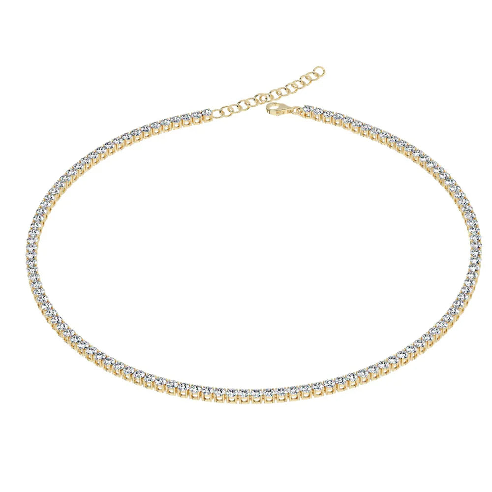 EWIGJEWELS™ - Crystal' Tennis Necklace