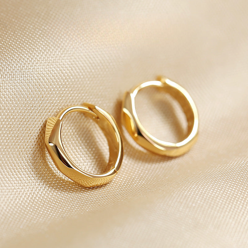 Luxe 925 Engraved Hoops