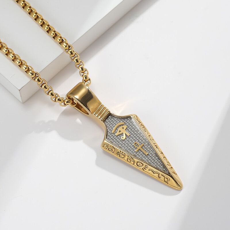 Eye of Horus Anka Spearhead Necklace