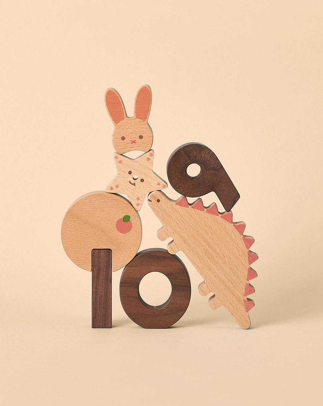 Numbers Wooden Play Blocks