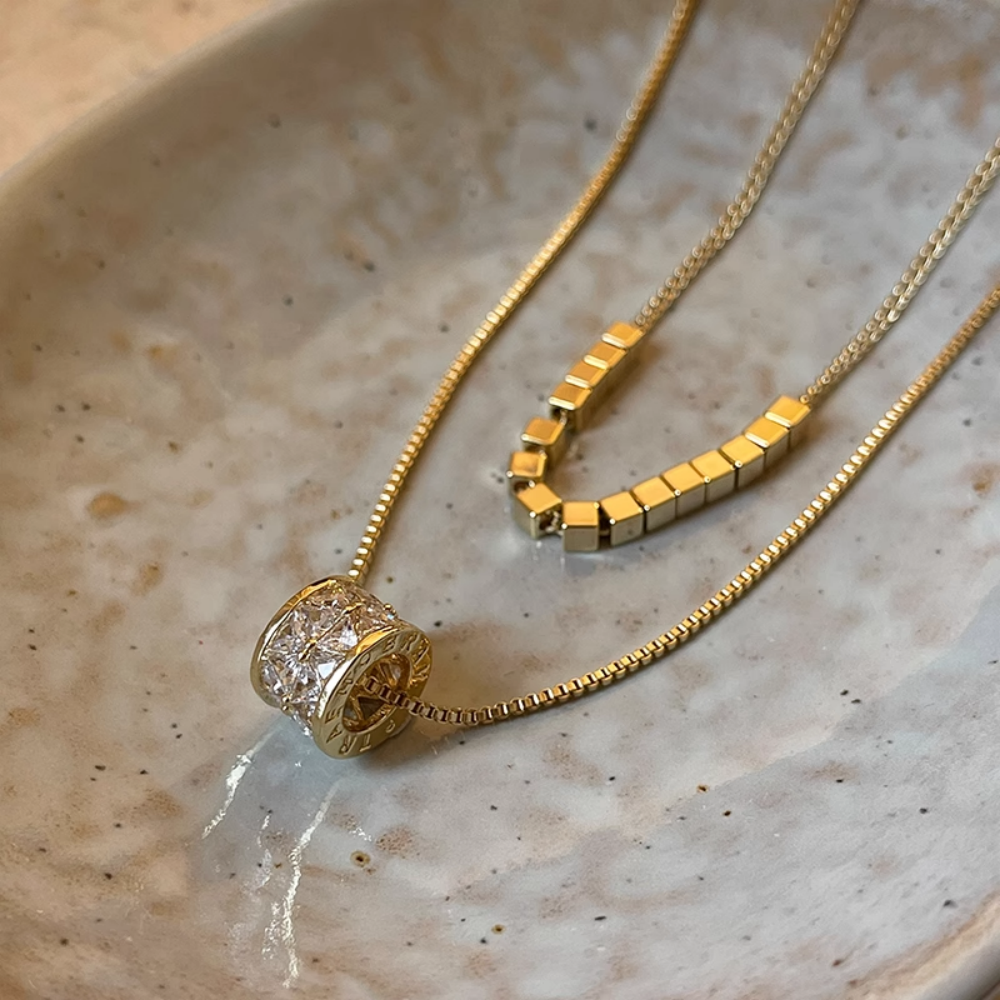 Twinkling Dual-Layer Necklace